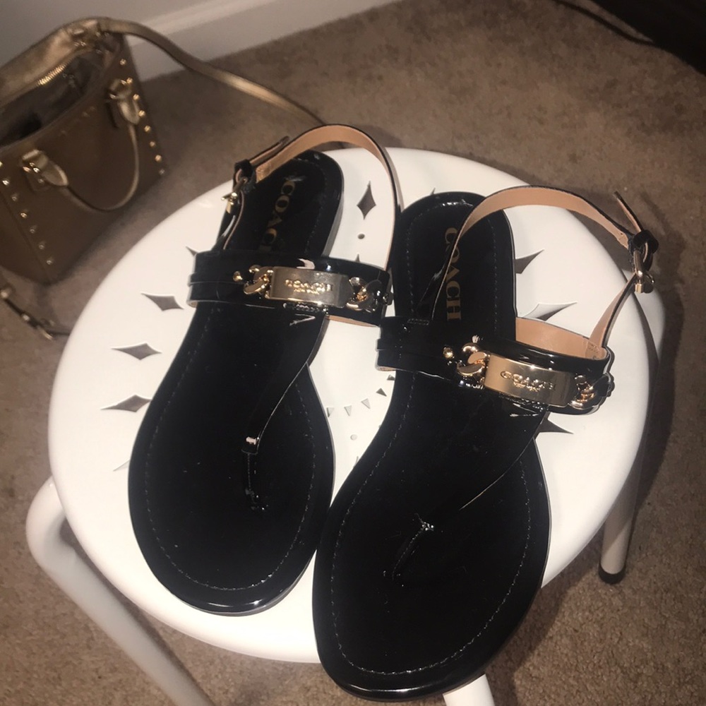 Brand New coach sandals 8.5 new without tags